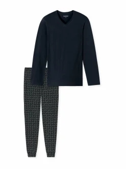 Schiesser Long-pyjama 2-osainen^ Pyjamat & Kylpytakit