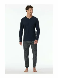 Schiesser Long-pyjama 2-osainen^ Pyjamat & Kylpytakit