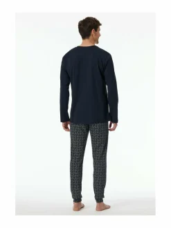 Schiesser Long-pyjama 2-osainen^ Pyjamat & Kylpytakit