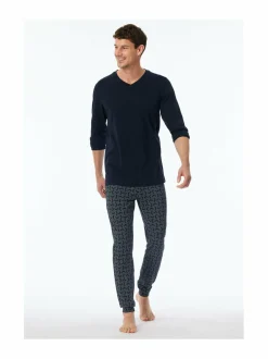 Schiesser Long-pyjama 2-osainen^ Pyjamat & Kylpytakit