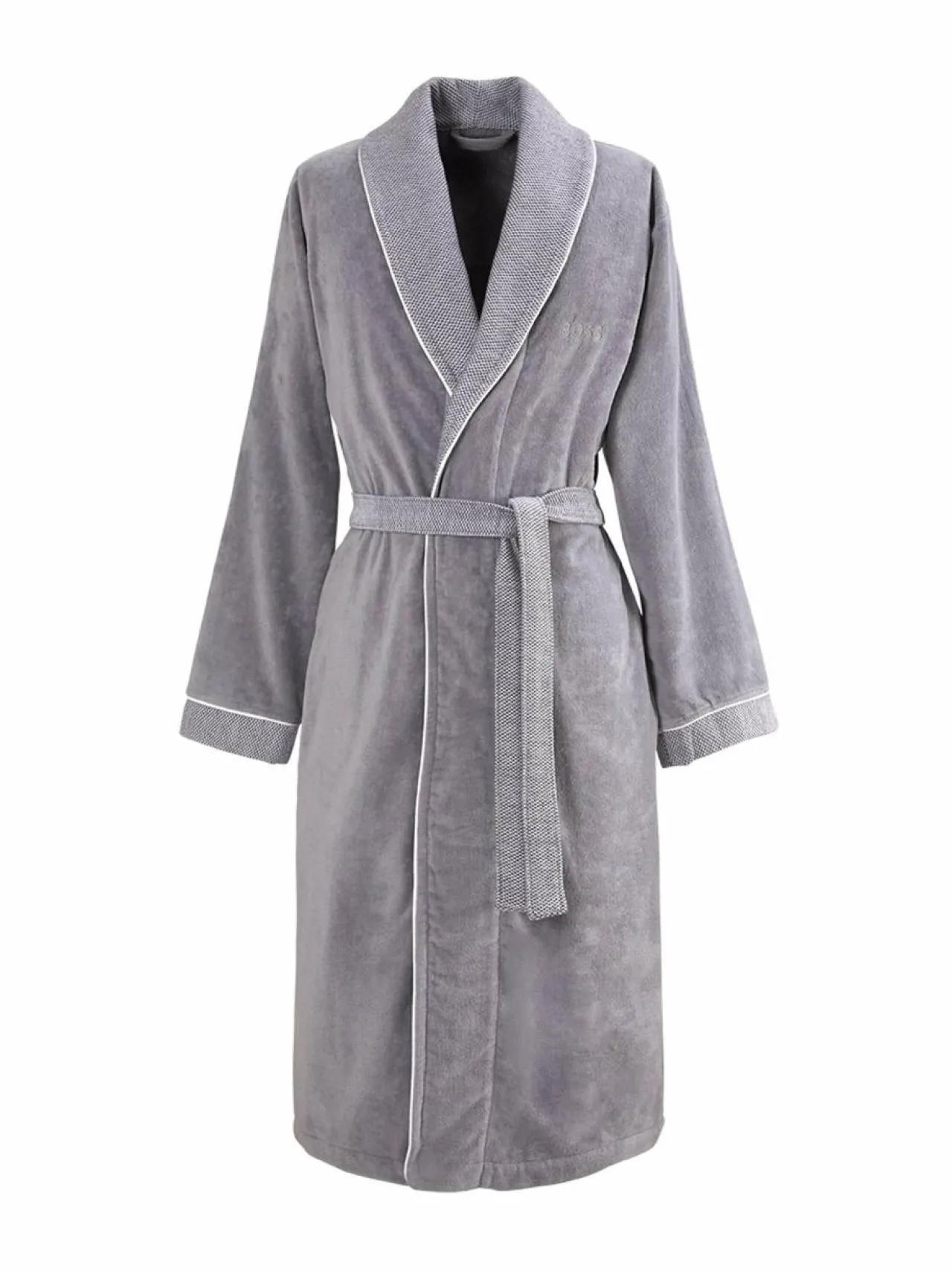 Kylpyhuonetekstiilit<Hugo Boss Lord-aamutakki GREY