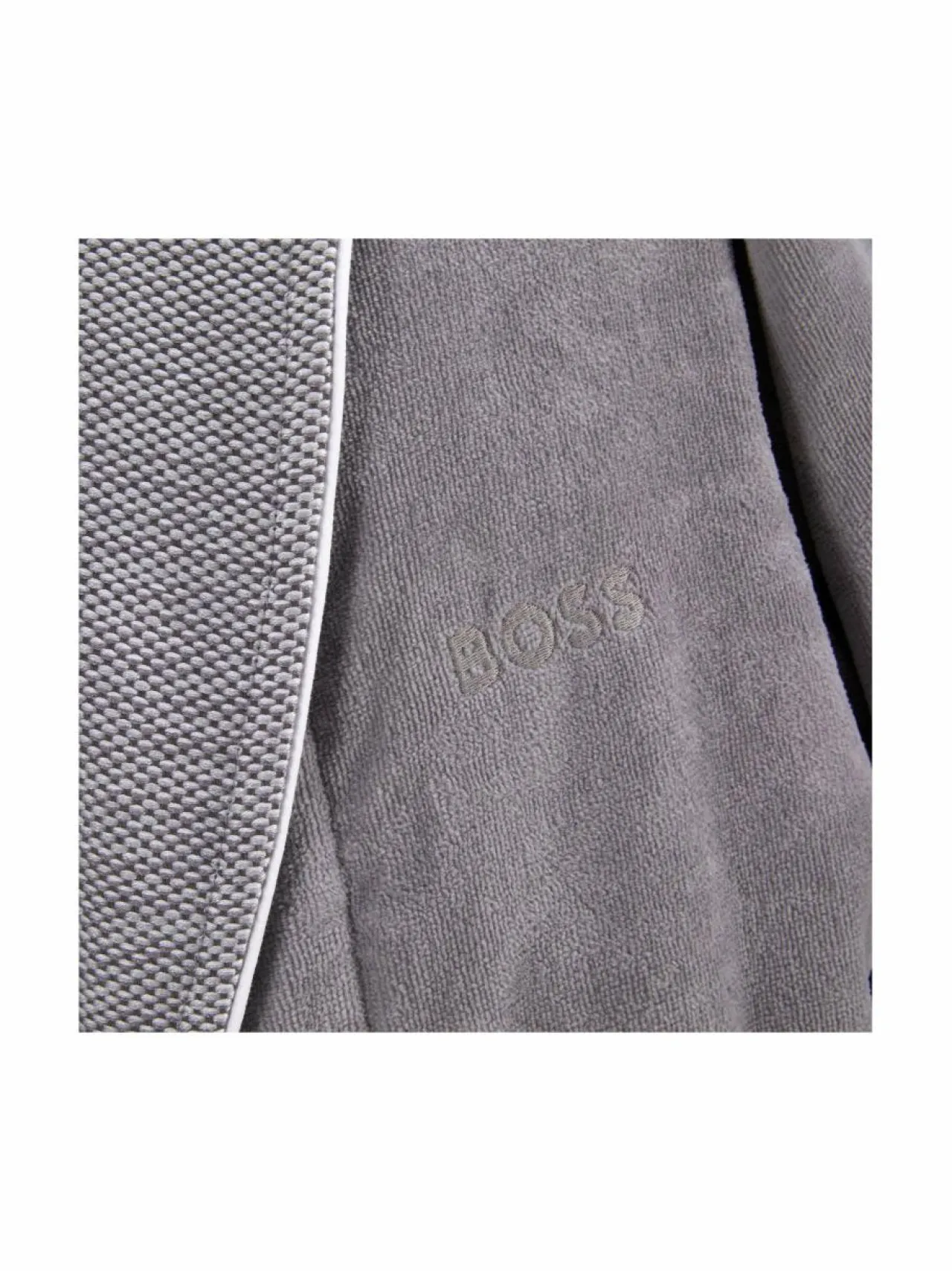 Kylpyhuonetekstiilit<Hugo Boss Lord-aamutakki GREY
