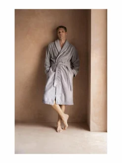 Kylpyhuonetekstiilit<Hugo Boss Lord-aamutakki GREY