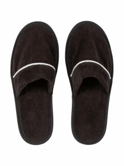 Kylpyhuonetekstiilit<Villa Stockmann Lounge-tohvelit DARK GREY