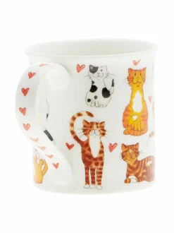 Mukit & Kupit & Asetit<Dunoon Lovable Cats -muki 300 ml MULTICOLOR