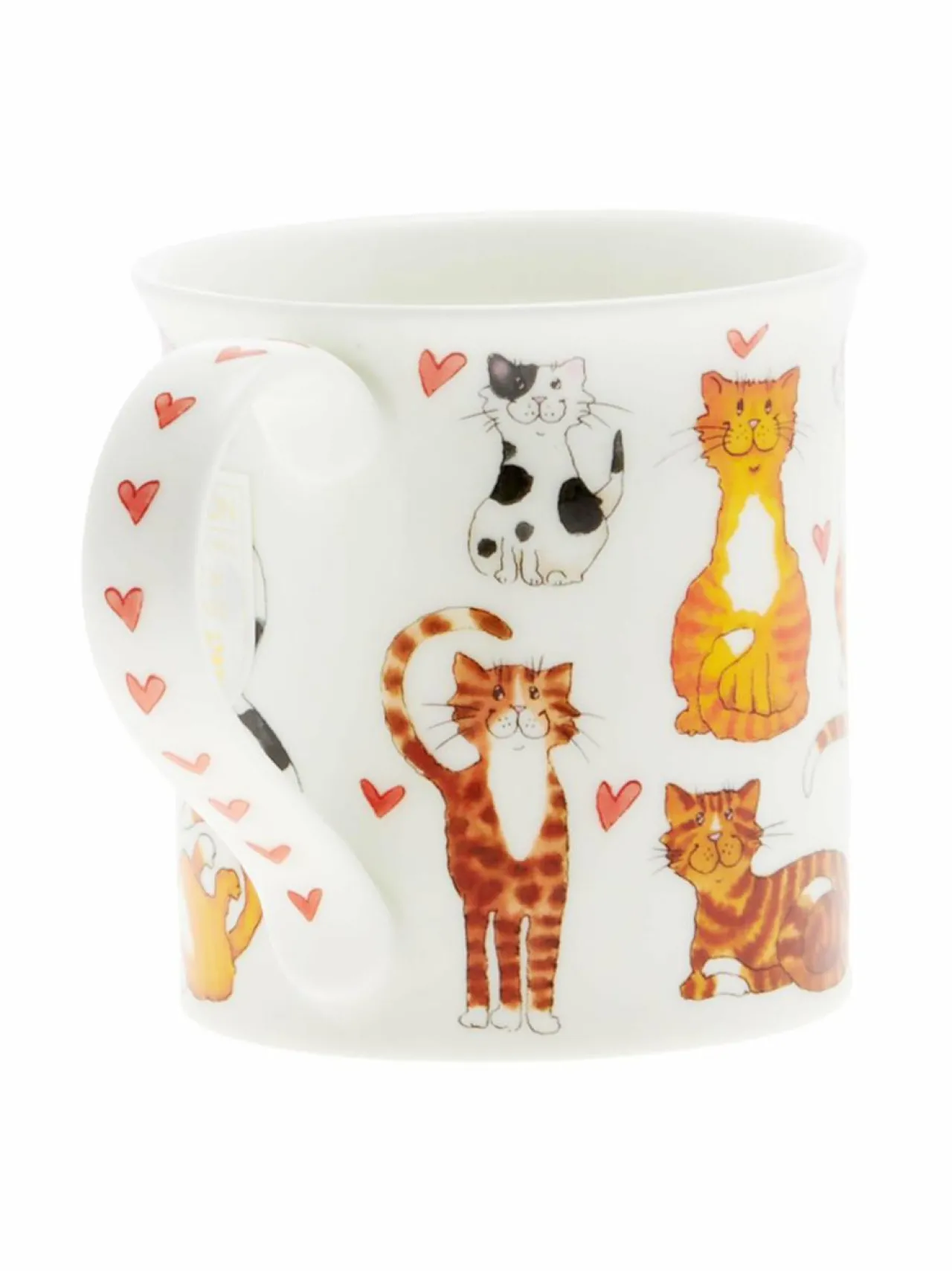 Mukit & Kupit & Asetit<Dunoon Lovable Cats -muki 300 ml MULTICOLOR