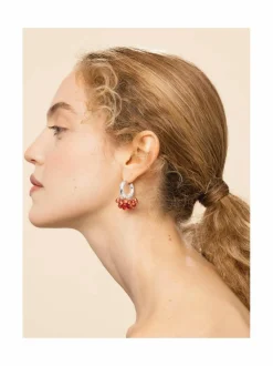Annele L-O-V-E Earrings in silver -korvakorut hopea^ Korut