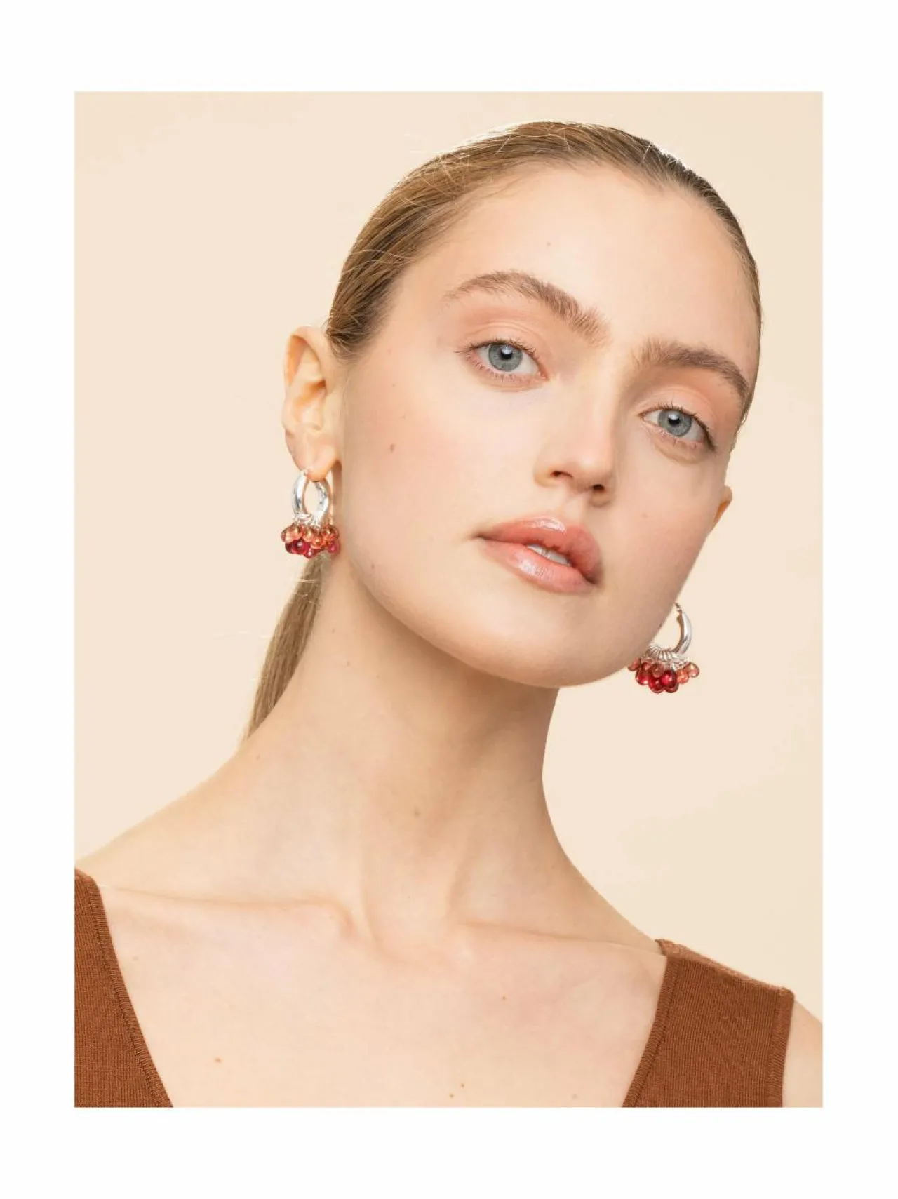 Annele L-O-V-E Earrings in silver -korvakorut hopea^ Korut