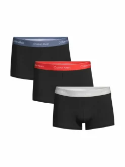 Alusasut<Calvin Klein Underwear Low Rise -bokserialushousut 3-pack VQO BVINT IND, MICRO CHIP, MOLTEN WBS