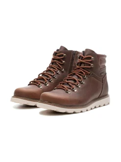 Nilkkurit<Pomar LUKKI Miesten ekologiset GORE-TEX® nilkkurit OAK TERRA P-UP/WARM LINING
