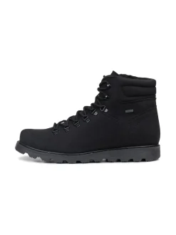 Nilkkurit<Pomar LUKKI Miesten vegaaniset GORE-TEX® nilkkurit BLACK MICROSUEDE