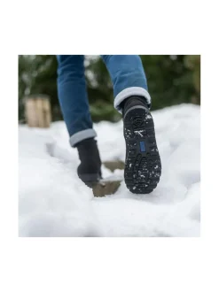 Nilkkurit<Pomar LUKKI Miesten vegaaniset GORE-TEX® nilkkurit BLACK MICROSUEDE
