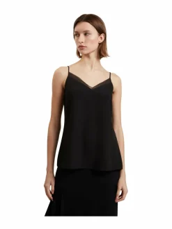 Ted Baker London Lulea Chiffon Detail V-neck -toppi^ Paidat & Puserot