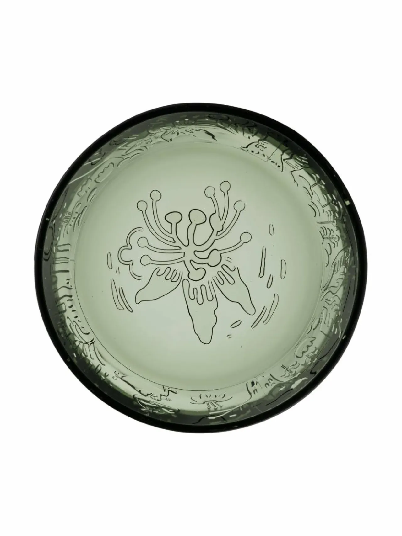 Lautaset & Kulhot<Moomin Arabia Lumottu Metsä -kulho, 35 cl PINE GREEN