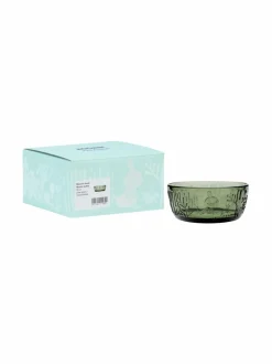 Lautaset & Kulhot<Moomin Arabia Lumottu Metsä -kulho, 35 cl PINE GREEN