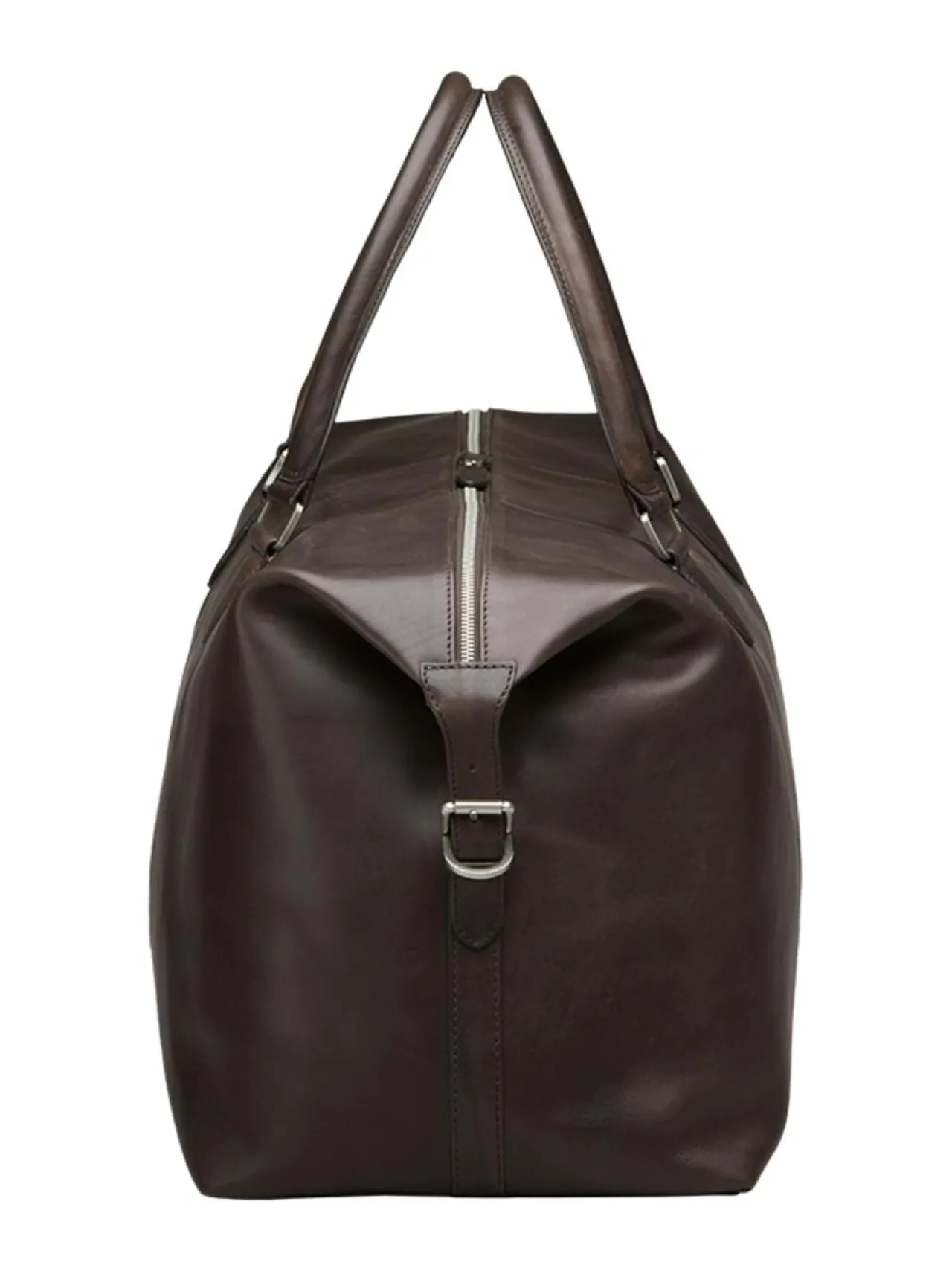 Laukut<MMV Bags Luton Weekender -nahkalaukku CHOCOLATE (TUMMANRUSKEA)