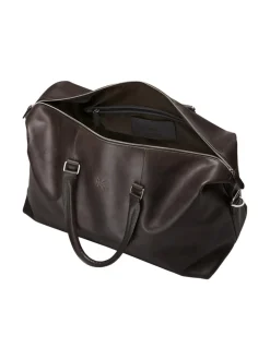 Laukut<MMV Bags Luton Weekender -nahkalaukku CHOCOLATE (TUMMANRUSKEA)