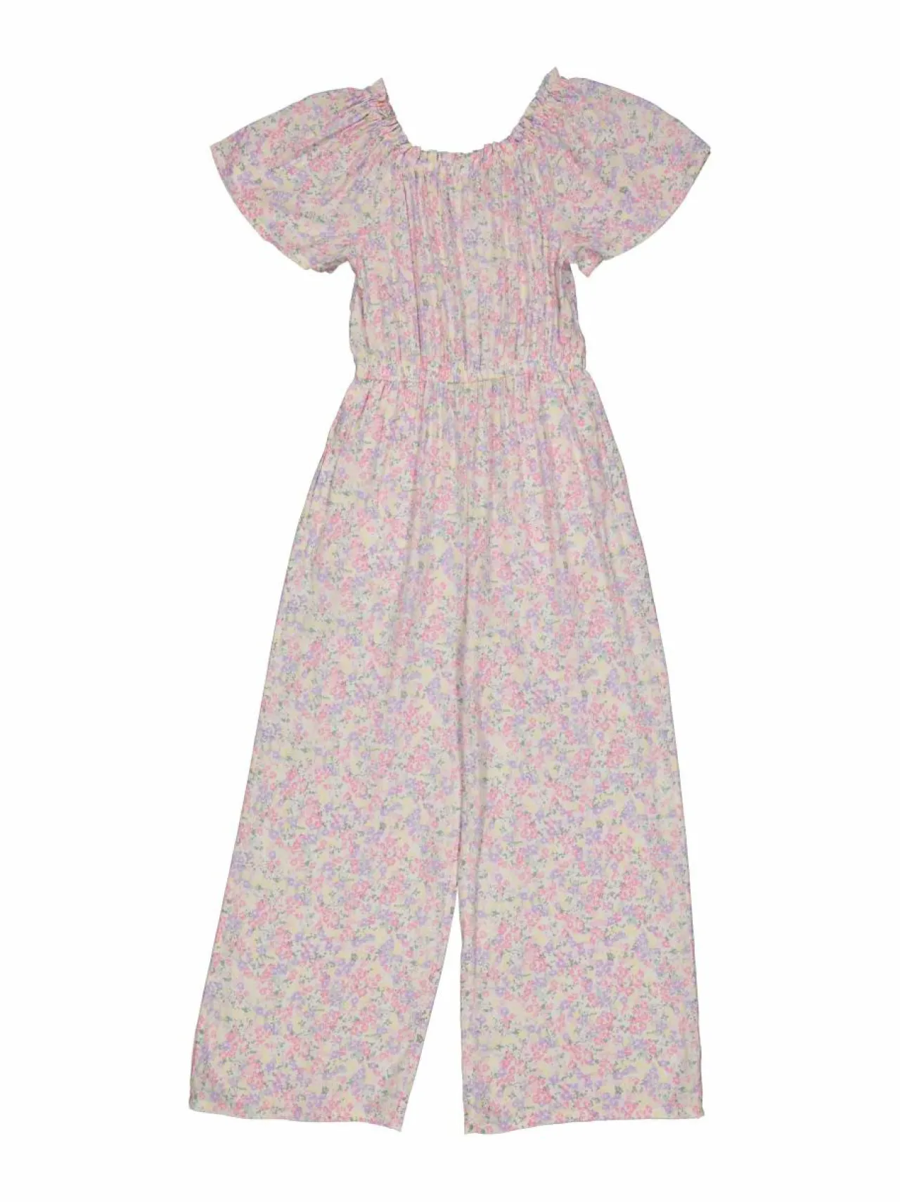 Housut & Jumpsuitit<Lindex Lyhythihainen haalari 325 LIGHT DUSTY WHITE