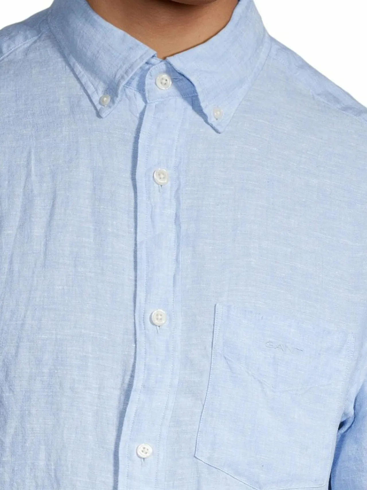 GANT Lyhythihainen regular fit -pellavapaita^ Paidat