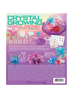 Luovuus & Oppiminen<4M Chrystal Growing Yksisarvisterraario