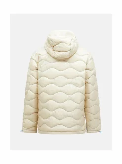 Urheilutakit|Takit<Peak Performance M Helium Utility Hood -untuvatakki 060 SAND FOG/CLOUD