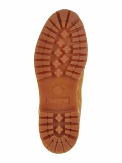 Nilkkurit<Timberland M 6-Inch Premium -nahkakengät WHEAT NUBUCK YELLOW (VAALEANRUSKEA)