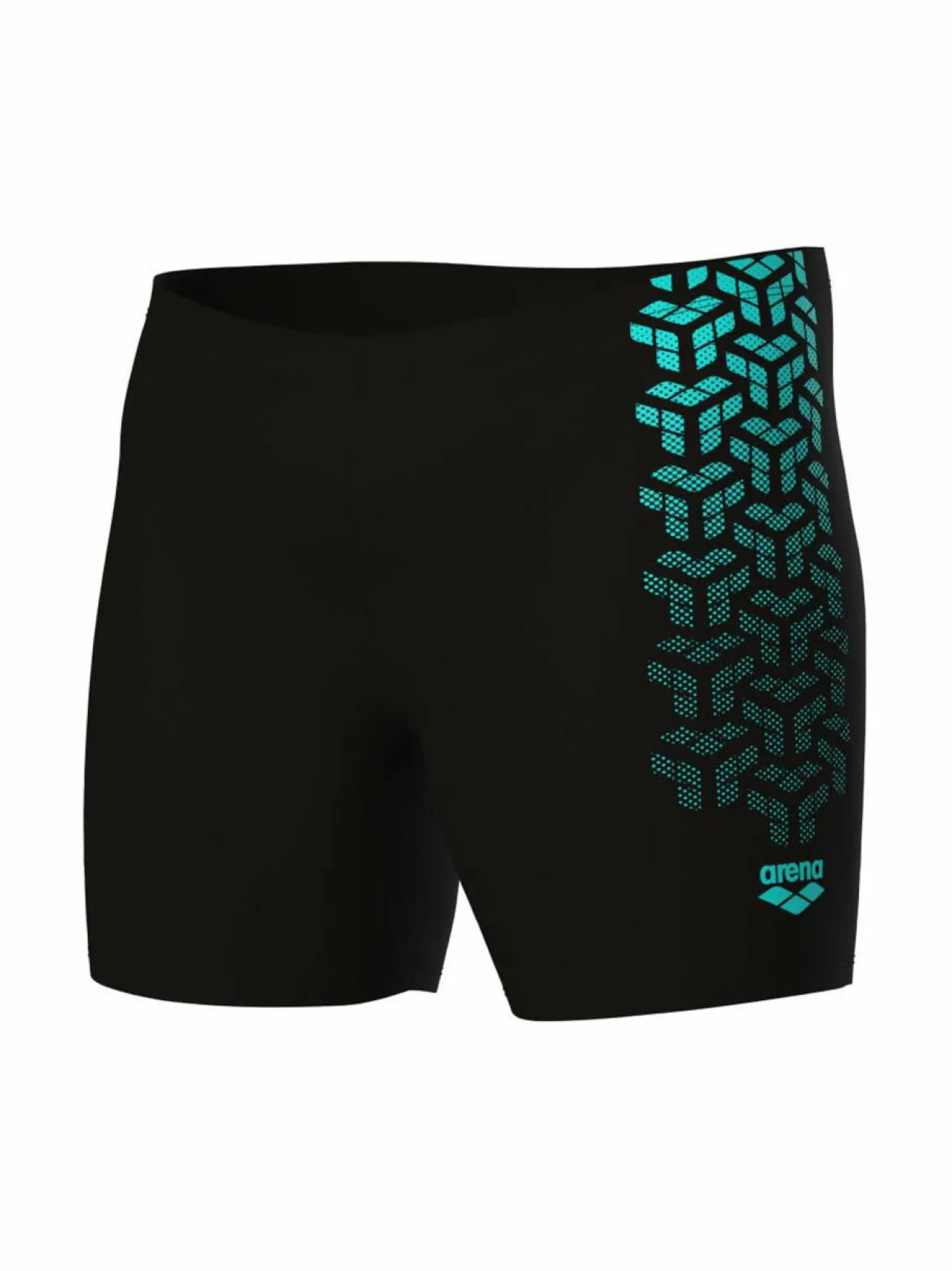 Uima-Asut|Uimahousut<Arena M Kikko V Mid Jammer -uimahousut 508 GRAPHIC BLACK
