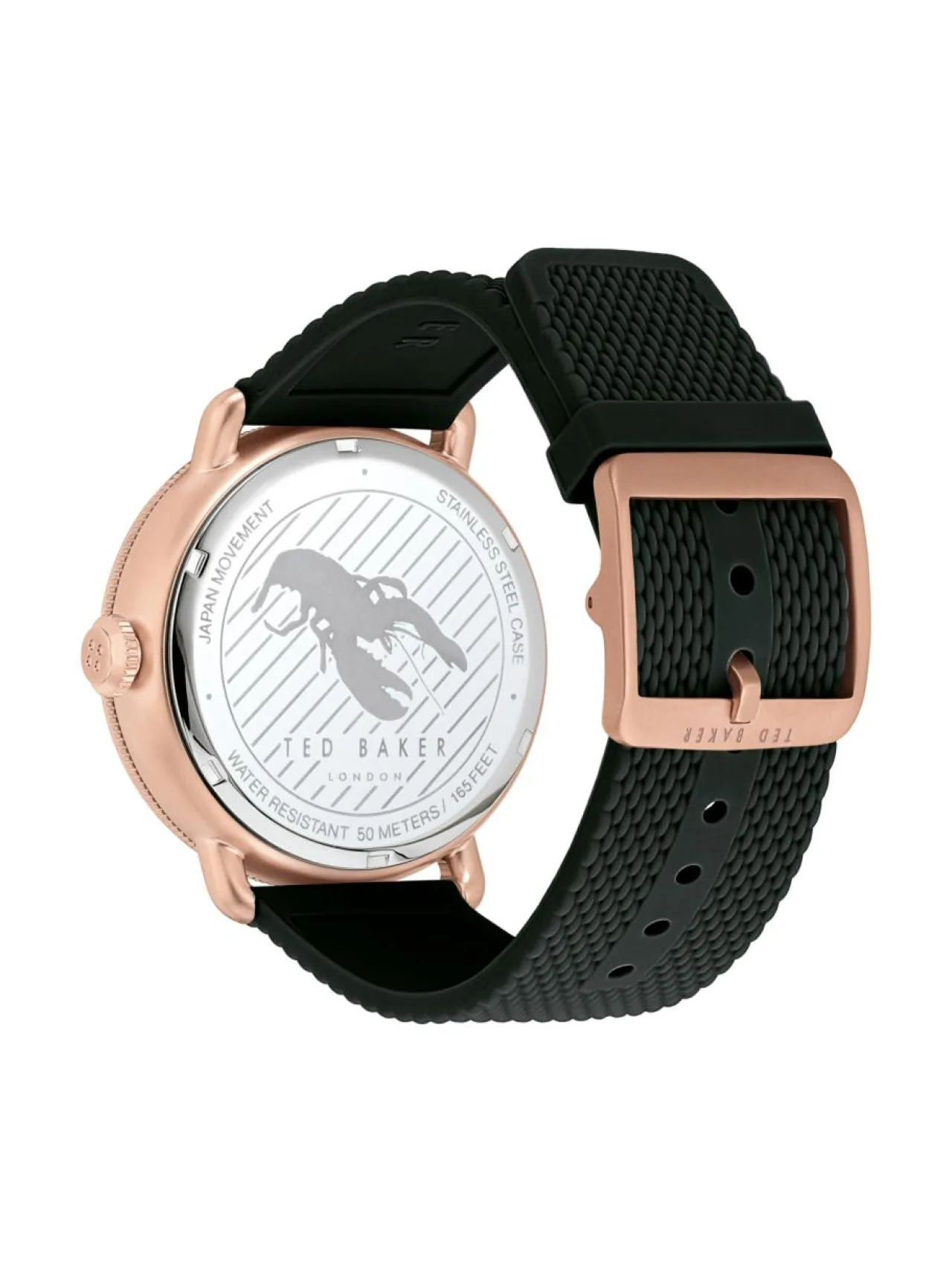 Kellot<TED BAKER Watches MAGARIT 46MM -RANNEKELLO, SILIKONI RANNEKE