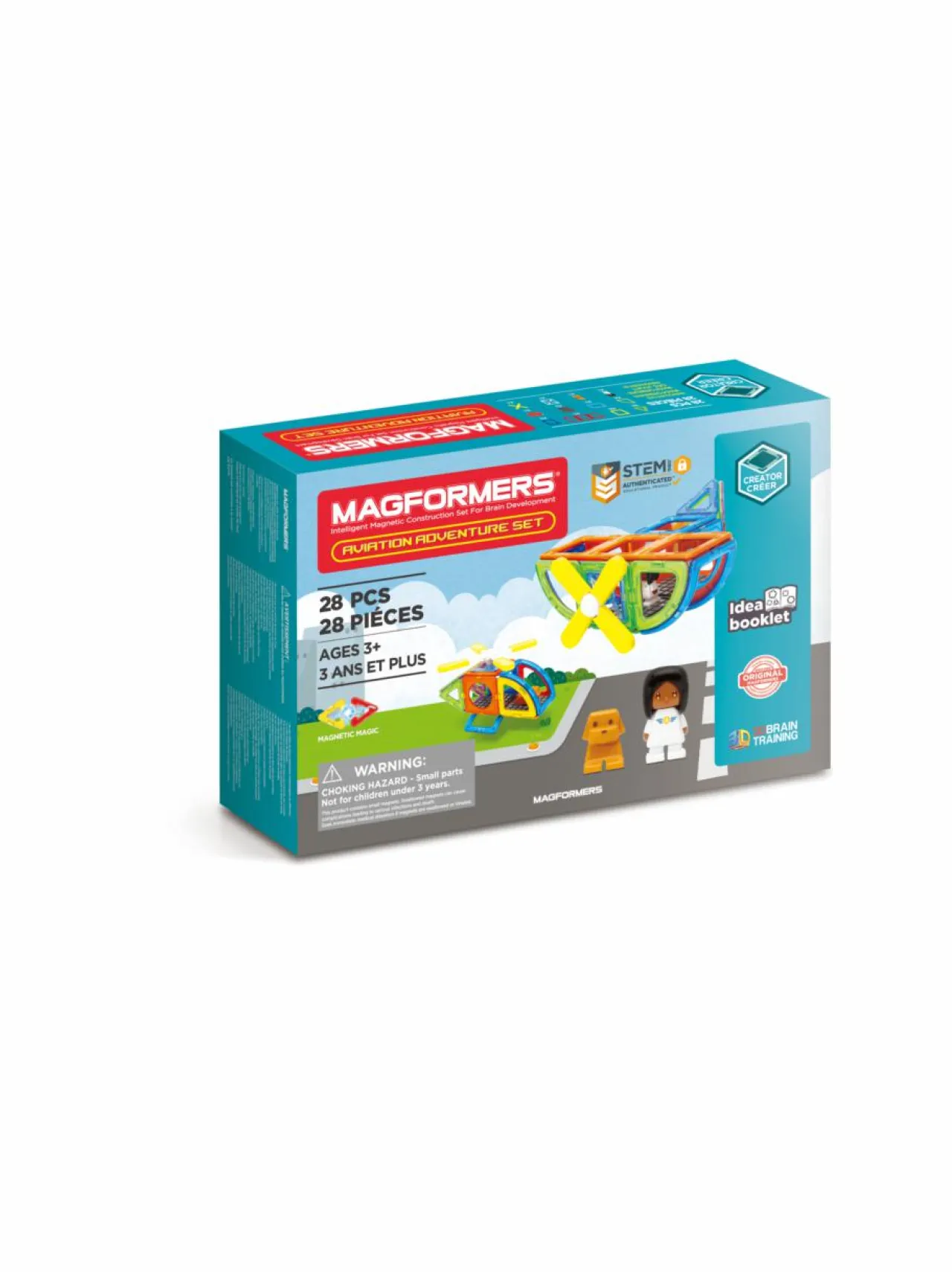 Rakennussarjat<MAGFORMERS Rakennussetti Ilmailuseikkailu