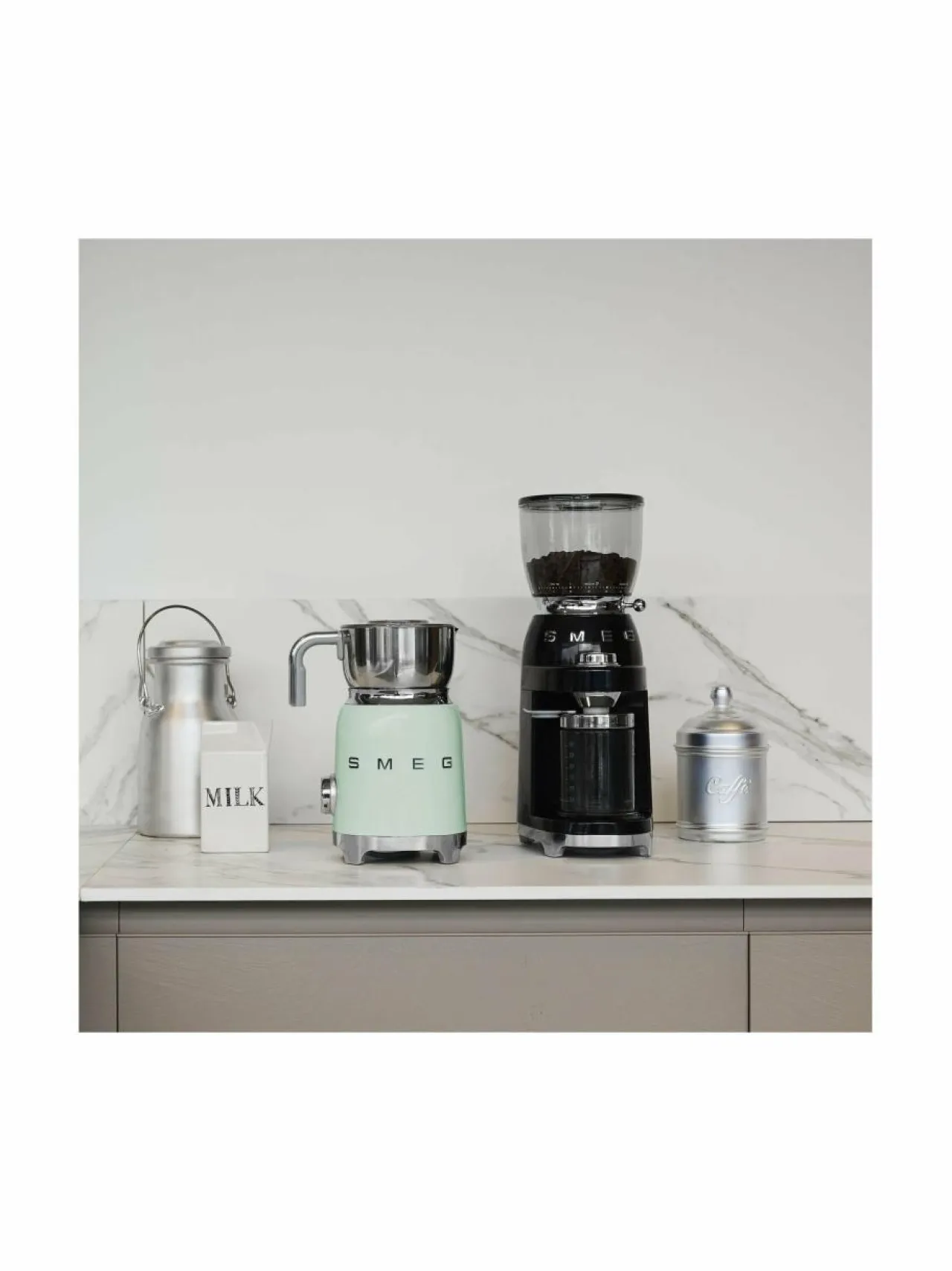 Kahvin- & Vedenkeittimet<Smeg Maidonvaahdotin PASTEL GREEN