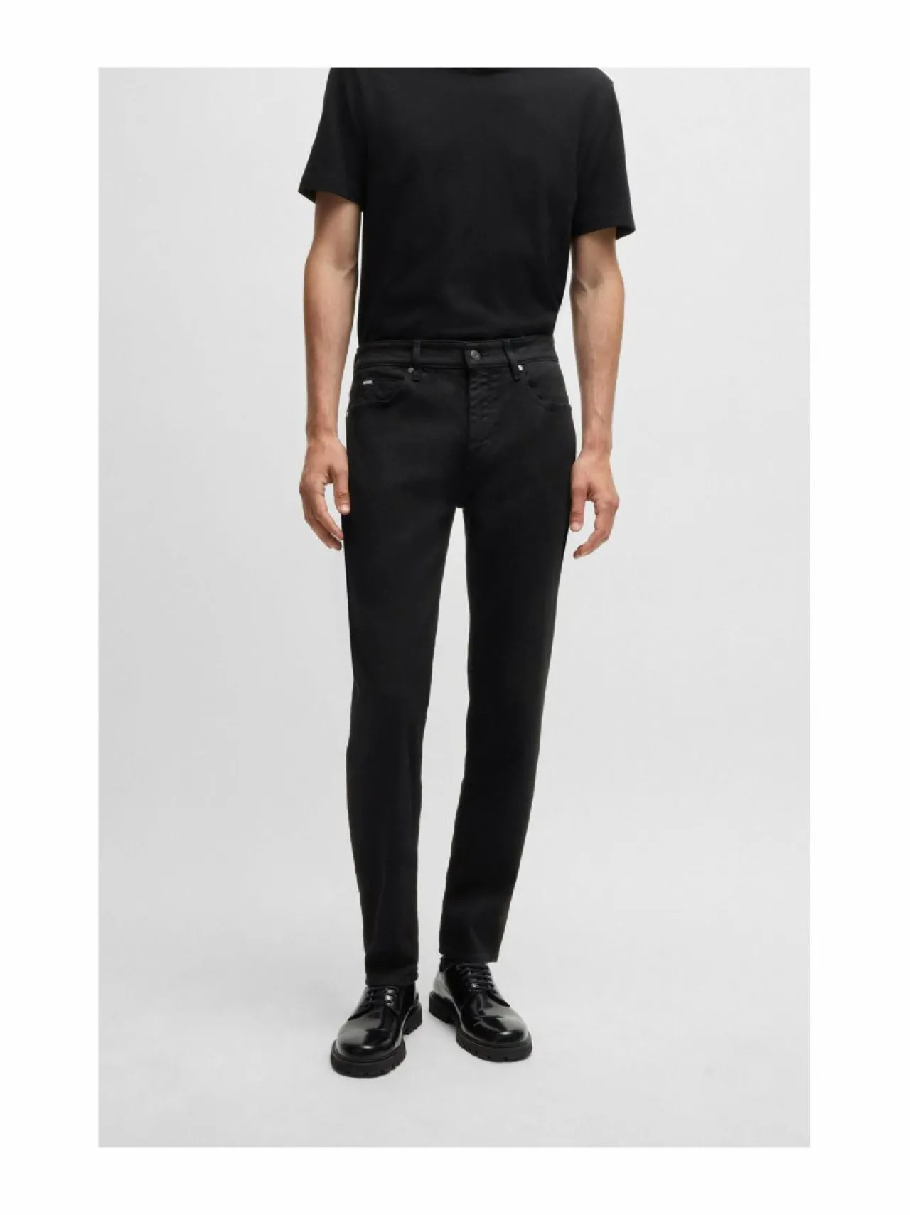 Farkut<BOSS Maine Regular -farkut 003 BLACK