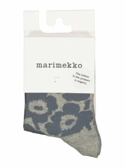 Sukat & Sukkahousut<Marimekko Makeinen Unikko Tone -nilkkasukat 099 GREY