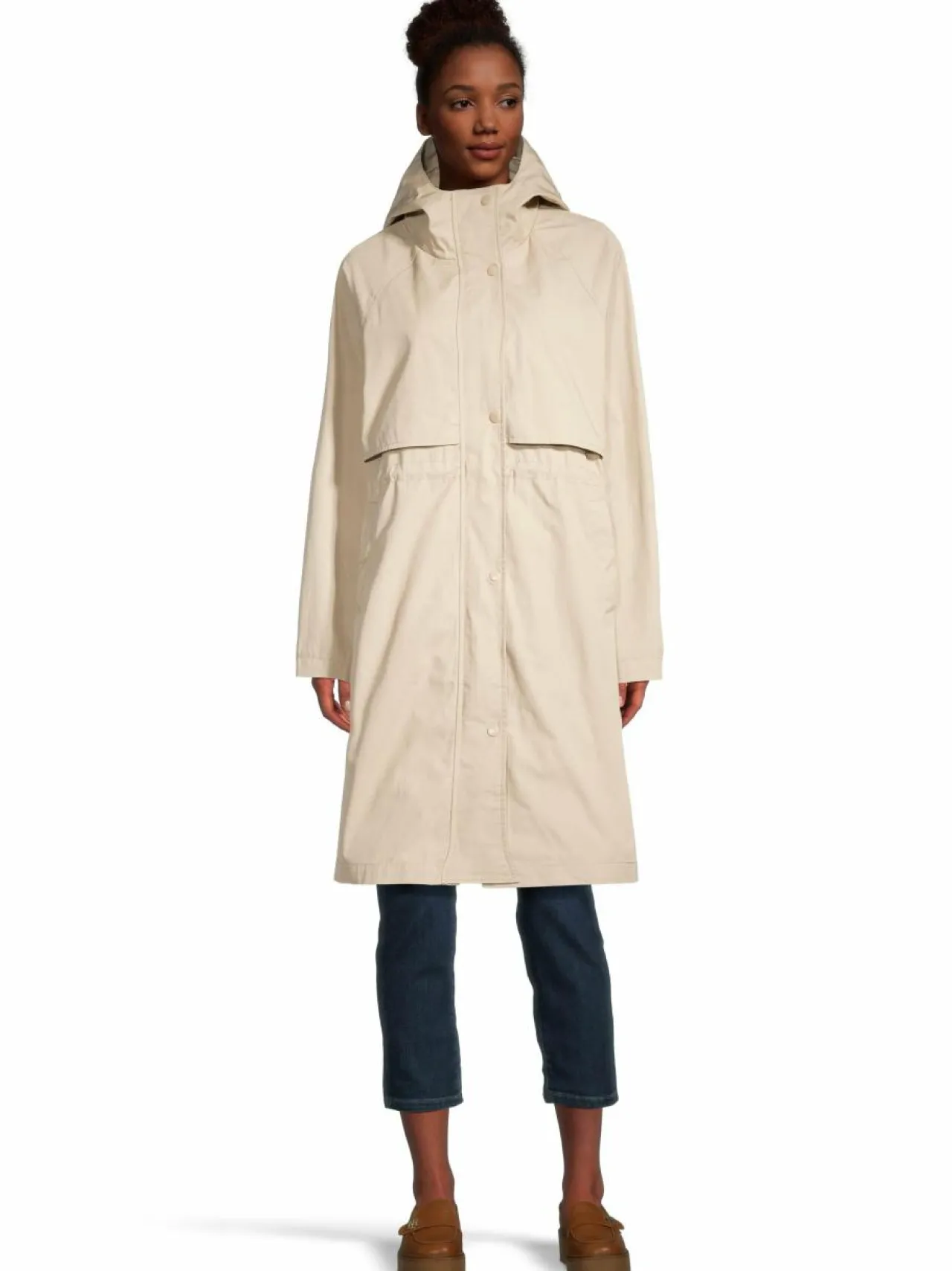 Takit<NOOM Malla-parkatakki BEIGE