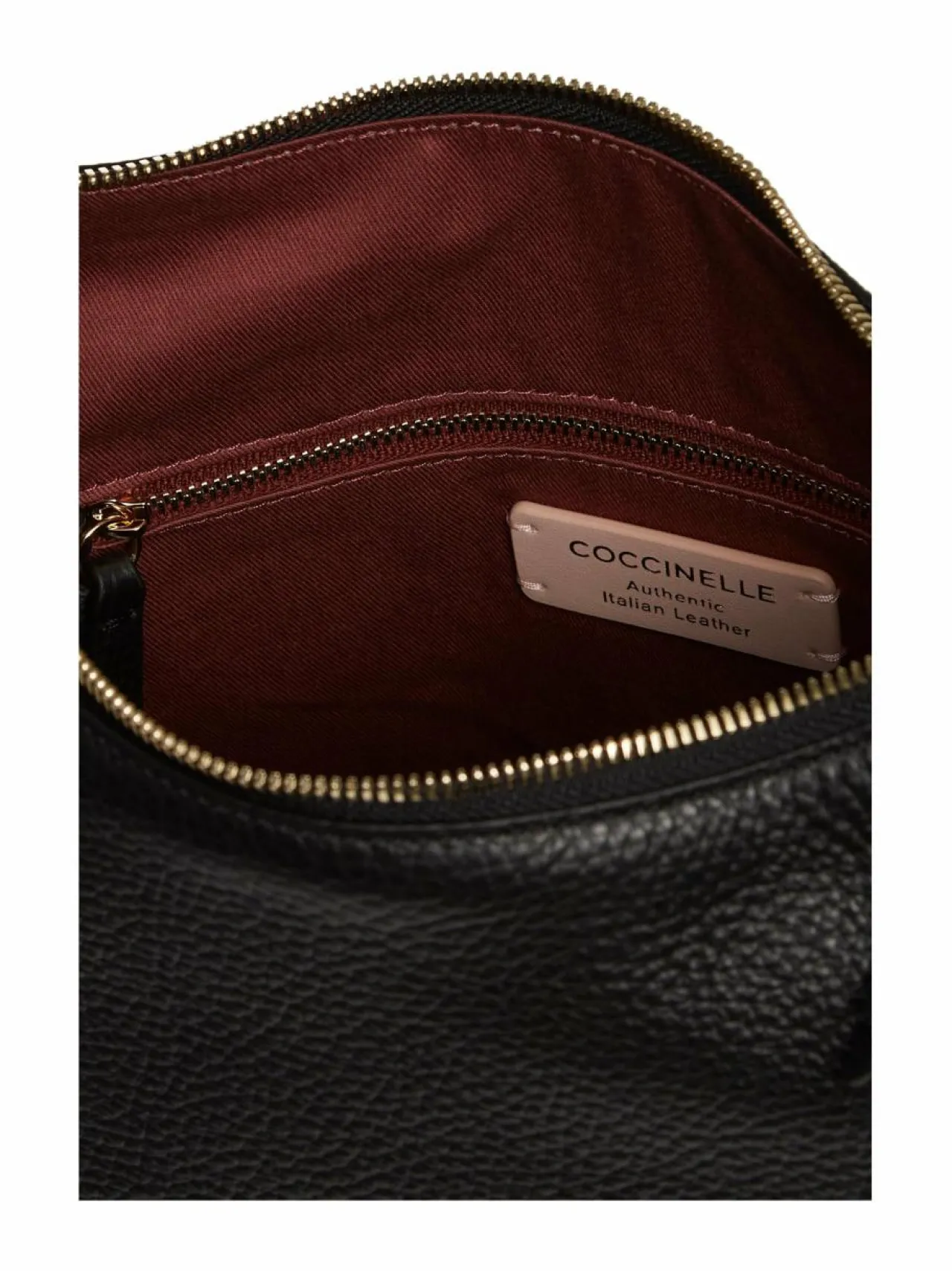 Olkalaukut<Coccinelle Malory Hobo Bag M -nahkalukku 001 NOIR