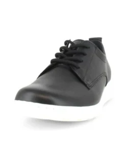 Kävelykengät & Loaferit<Pomar MALVA Naisten Lite-Flex kävelykengät BLACK SOFT NAPPA (WHT BOGNA S)