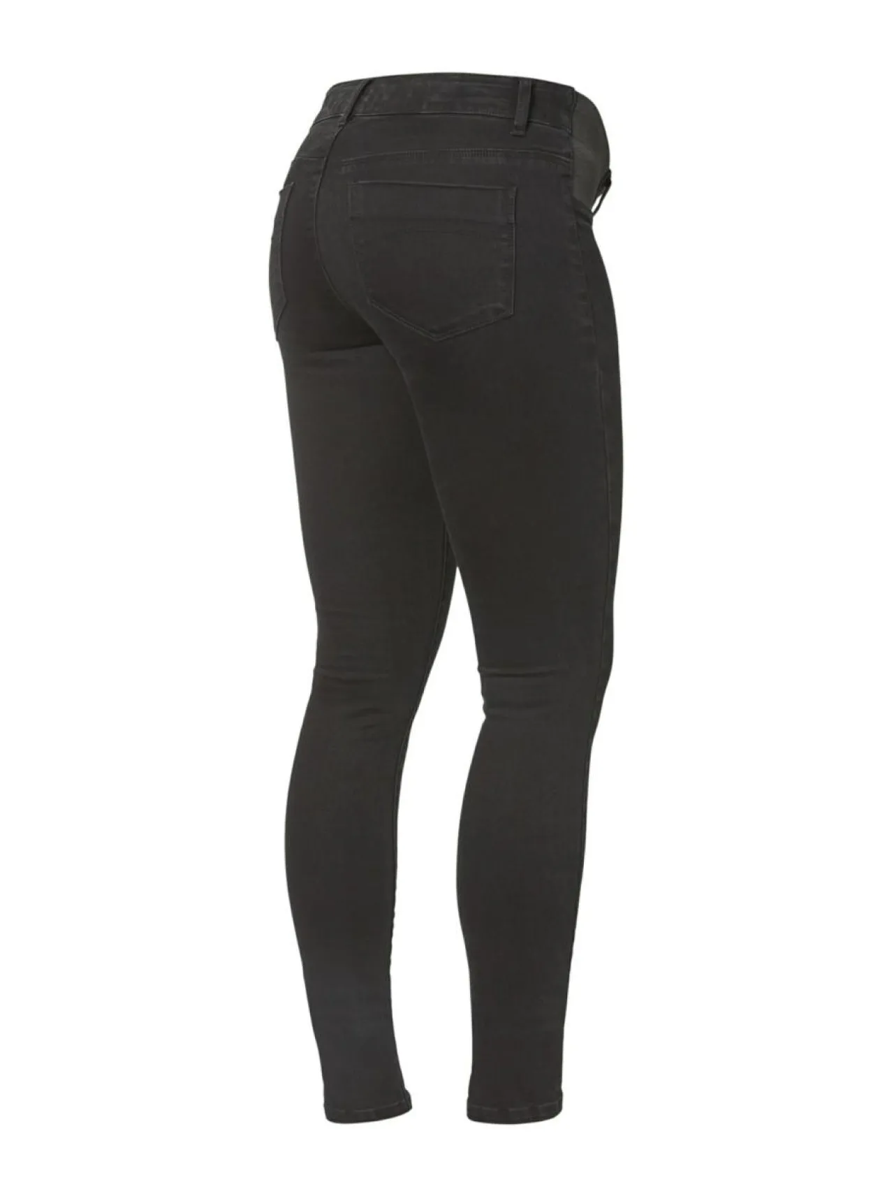 Mamalicious Mllola Slim Black Jeans odotushousut^ Äitiysvaatteet