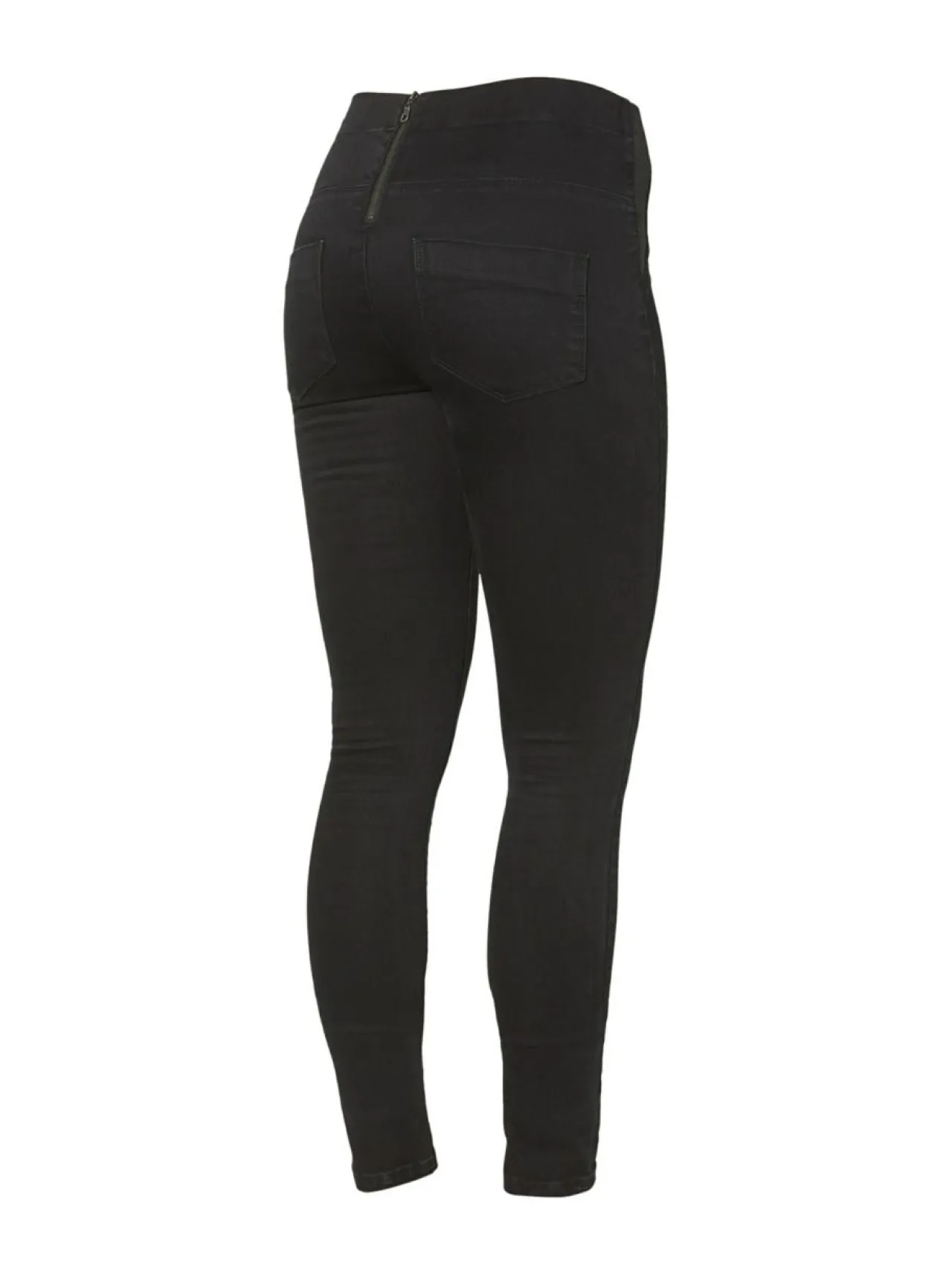 Mamalicious MlLola Slim Black Jeans housut^ Äitiysvaatteet