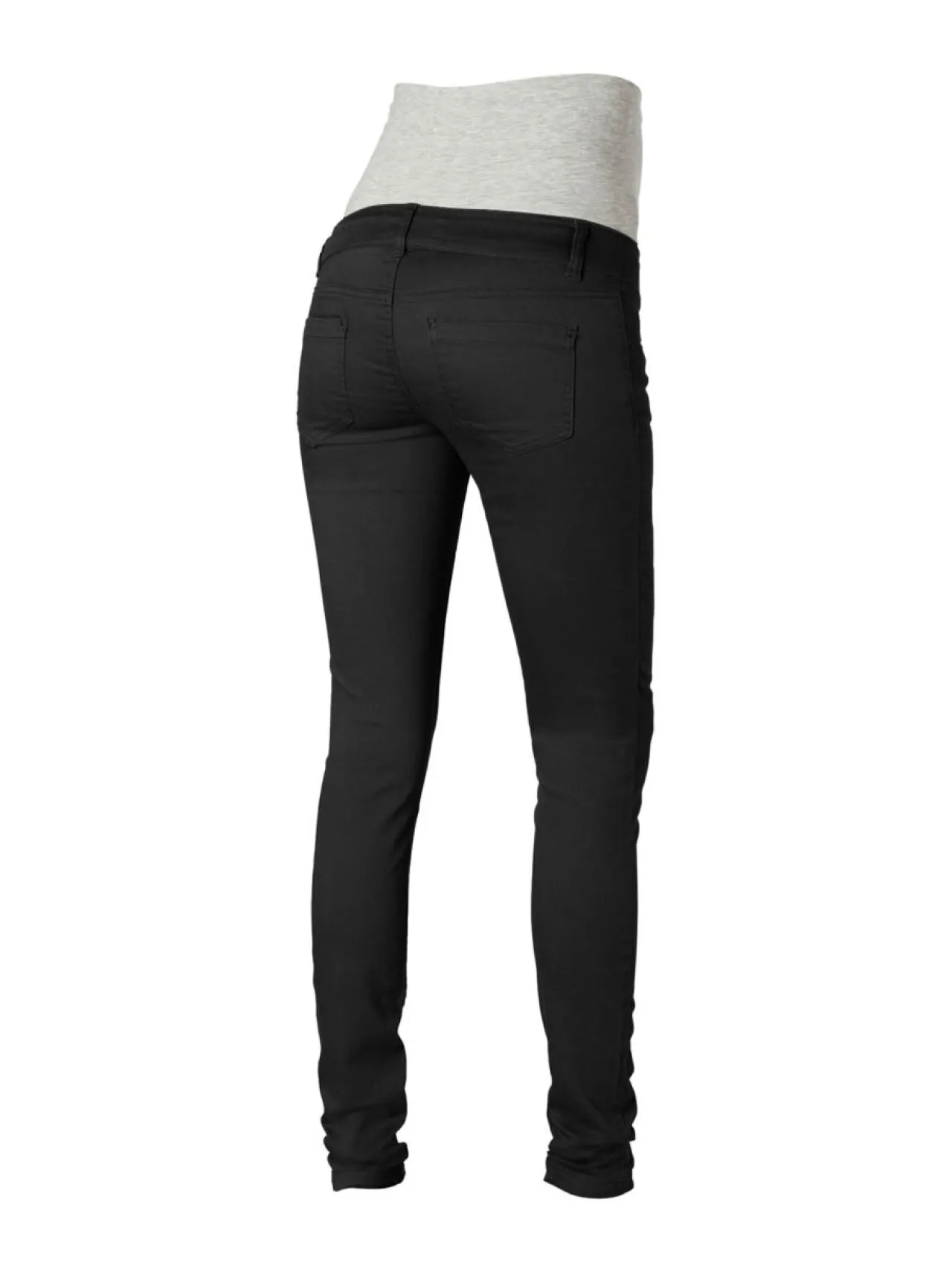 Mamalicious Shelly Black Slim Pants-Noos housut - musta^ Äitiysvaatteet