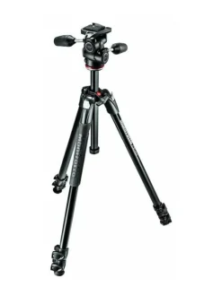 Kamerat<Manfrotto 290 Xtra alumiinijalusta + MH804 kinopää