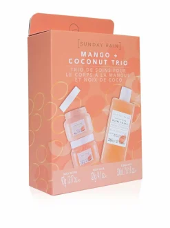 Ihonhoitopakkaukset<Sunday Rain Mango + Coconut Trio -lahjapakkaus ORANGE