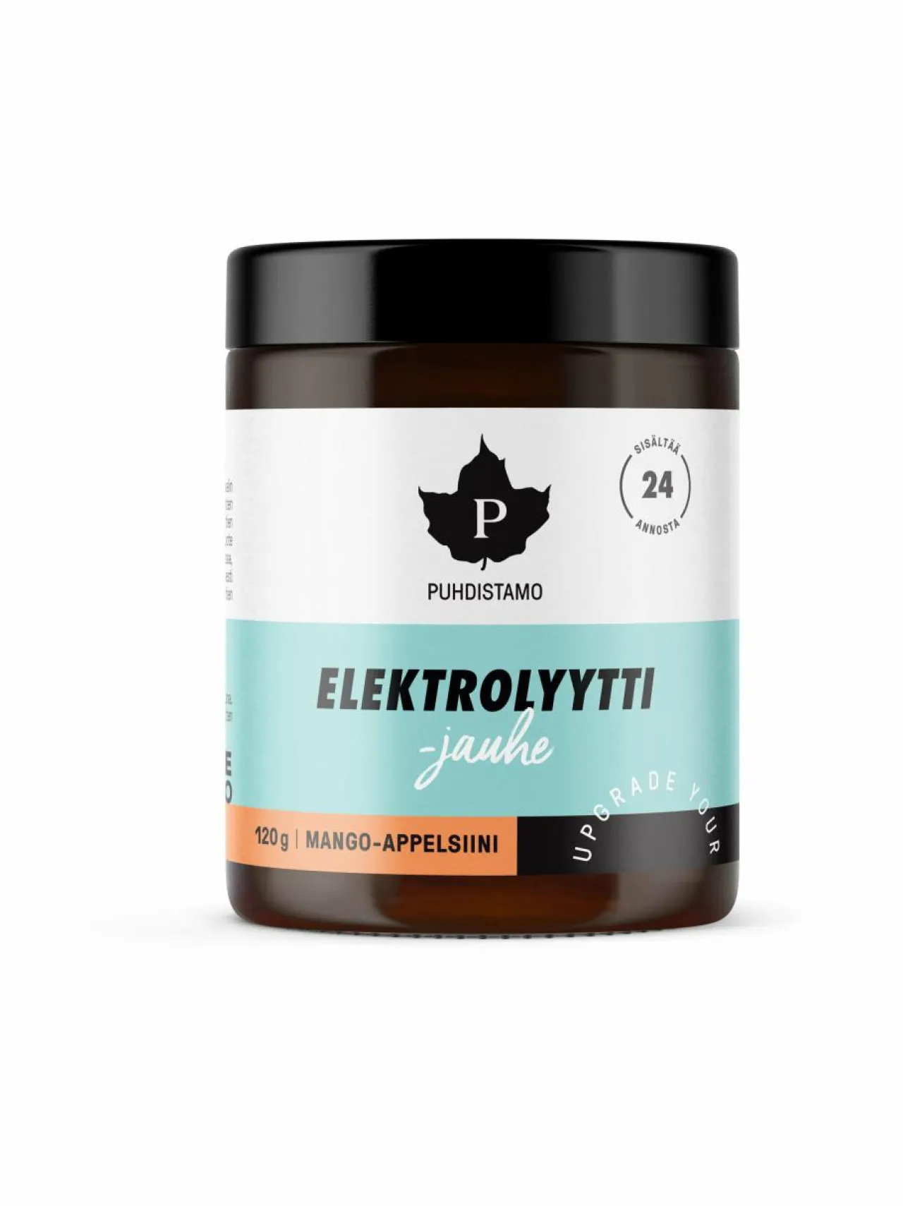 Vitamiinit<Puhdistamo mango-appelsiini -sokeriton elektrolyyttijauhe 120 g