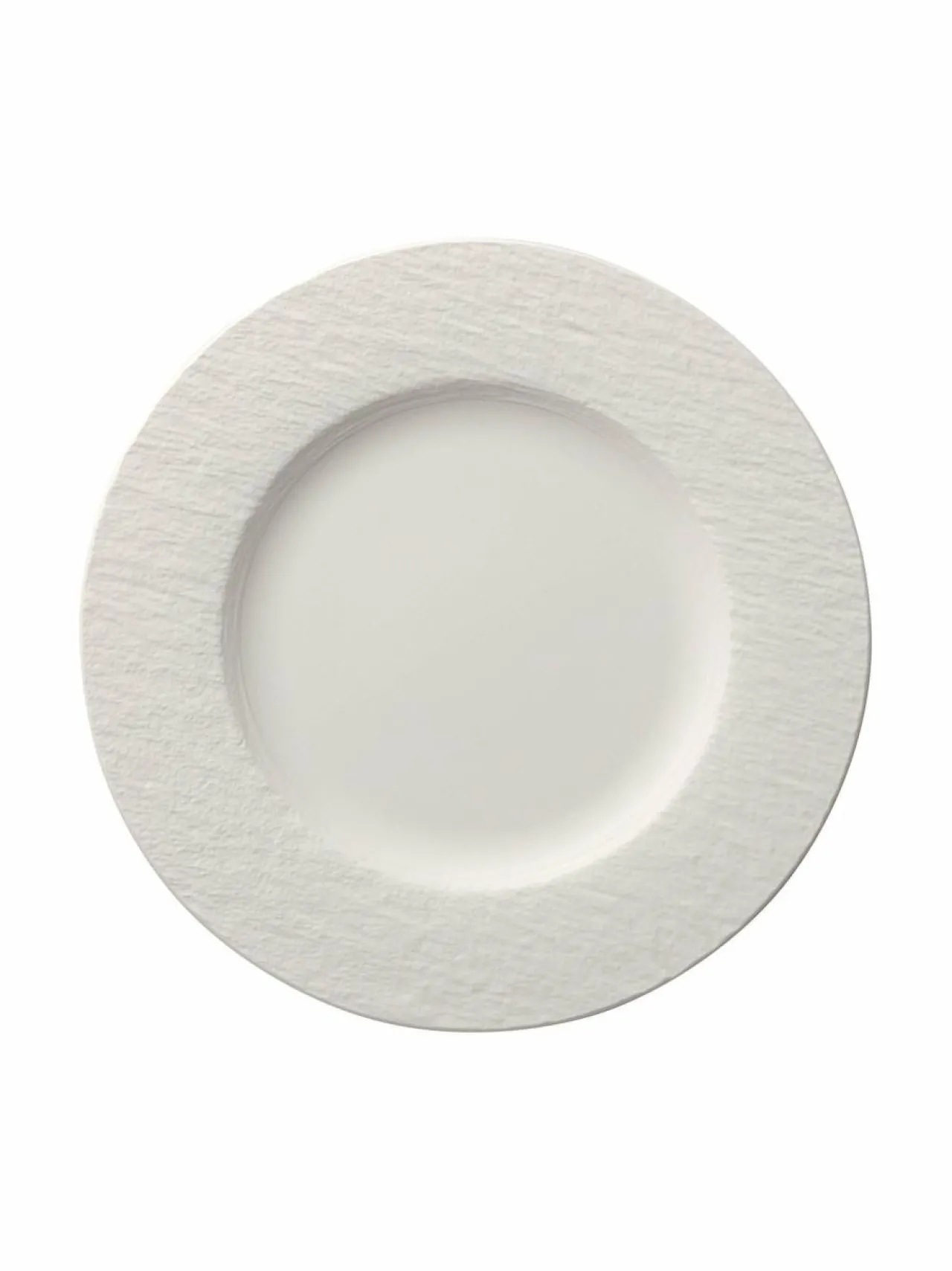 Villeroy & Boch Manufacture Rock Blanc -lautanen 27 cm^ Lautaset & Kulhot
