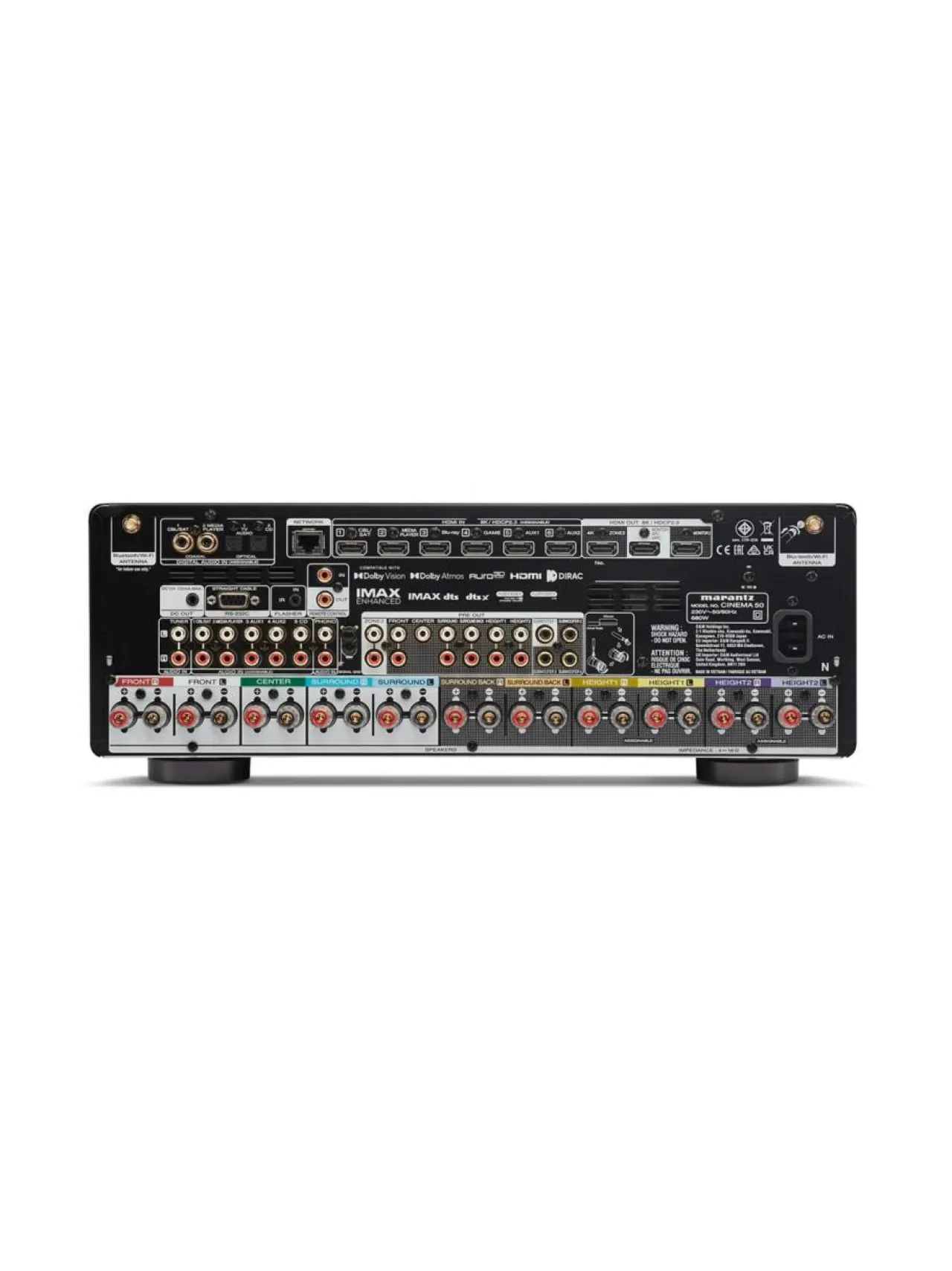 Marantz Cinema 50 9.4 AV-viritinvahvistin, musta^ Audio