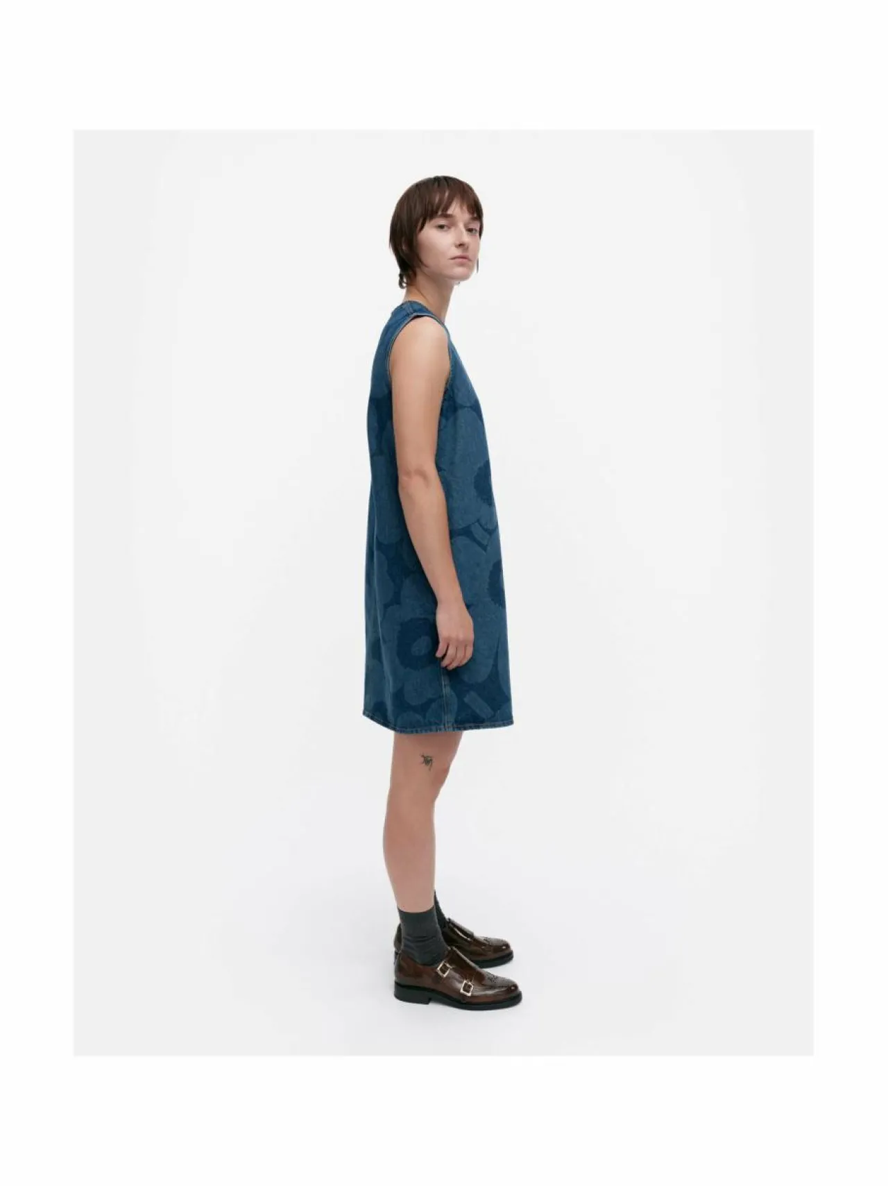 Marimekko Maridenim Somasti Unikko -farkkumekko^ Mekot