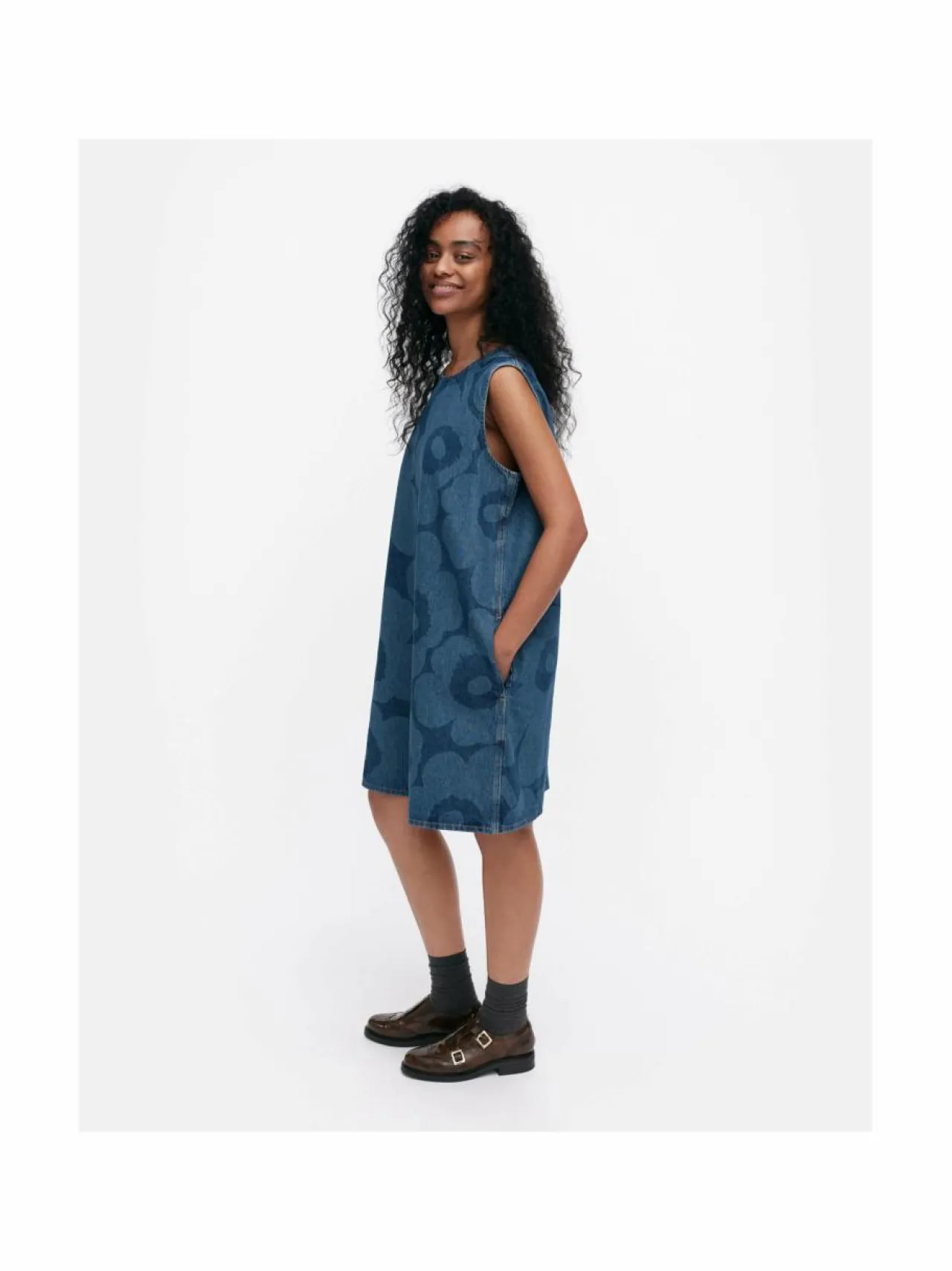 Marimekko Maridenim Somasti Unikko -farkkumekko^ Mekot