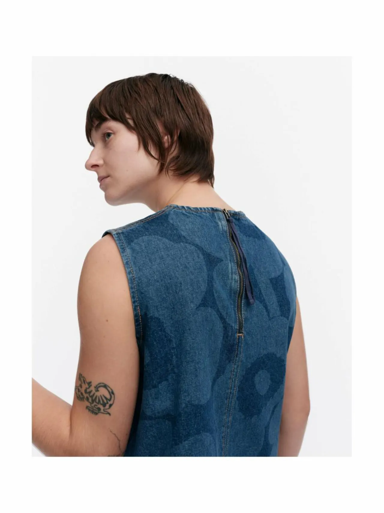 Marimekko Maridenim Somasti Unikko -farkkumekko^ Mekot