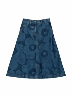 Hameet<Marimekko Maridenim Suoritus Unikko -farkkuhame 550 MID INDIGO