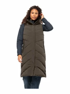 Takit<Jack Wolfskin MARIENPLATZ VEST W COLD COFFEE