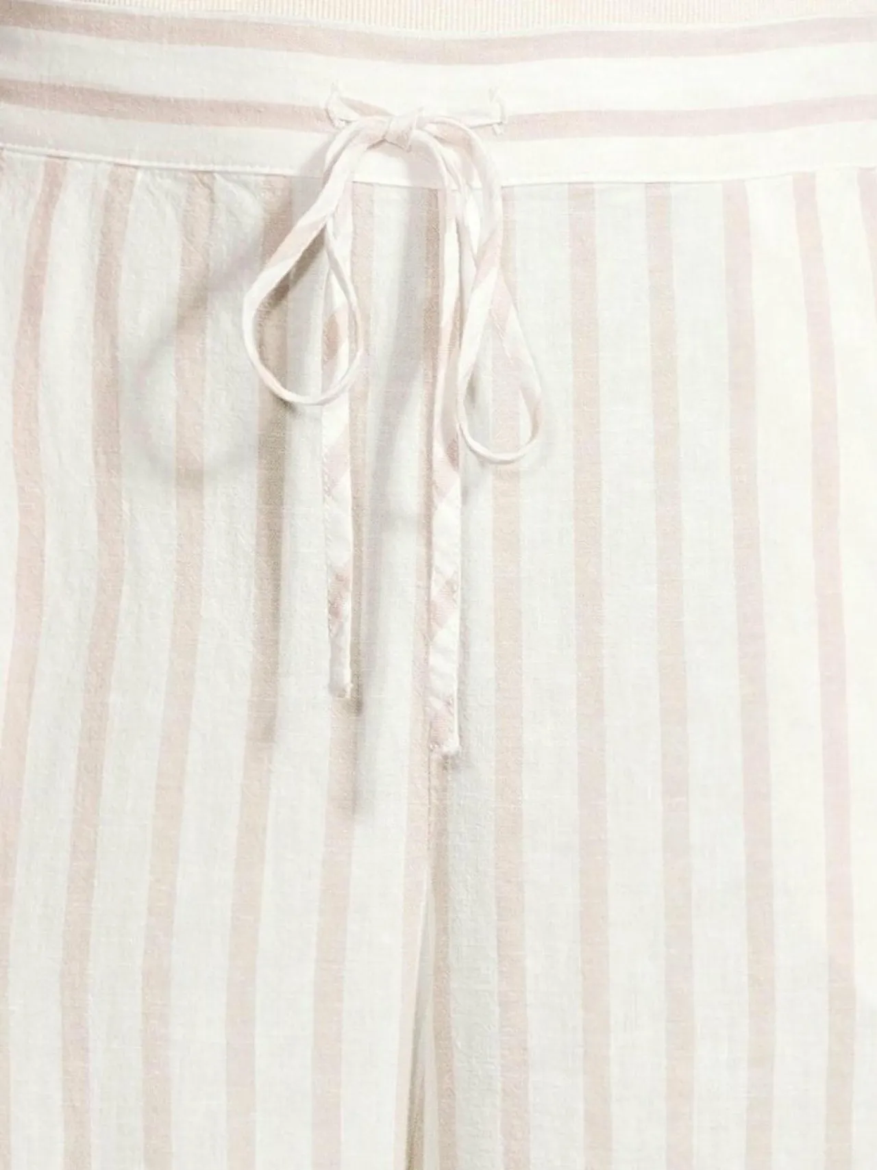 Yö- & Oloasut<A+more Marie-pyjamahousut OFFWHITE/BROWN