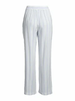 Yö- & Oloasut<A+more Marie-pyjamahousut OFFWHITE/BLUE